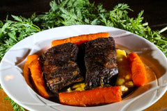 Texas Grass Fed Beef Short Rib Package - Circle J Meat